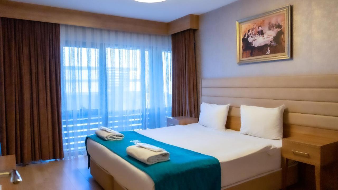 Bursa Suites Apart Otel Eksteriør billede A bedroom at the hotel