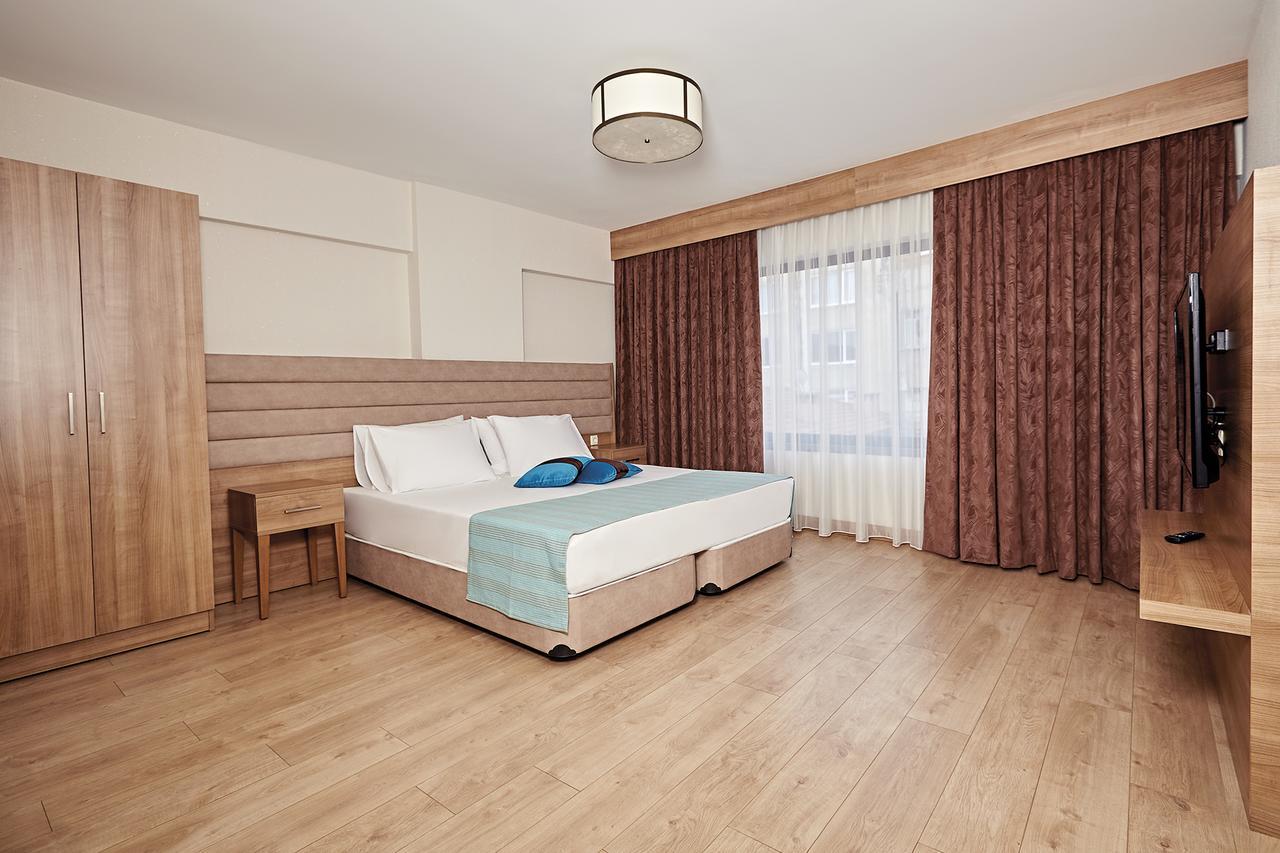 Bursa Suites Apart Otel Eksteriør billede A bedroom at the hotel